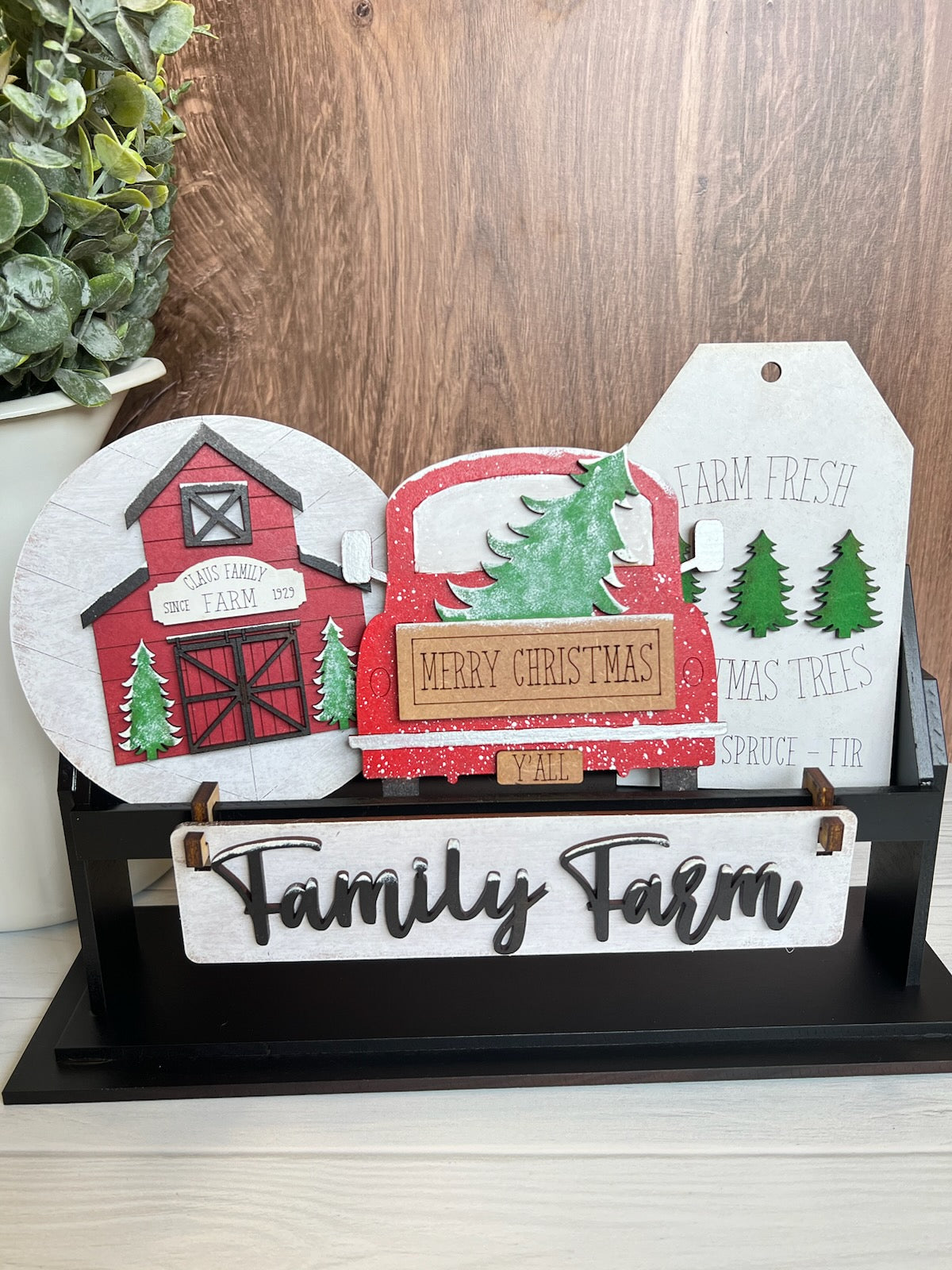 Family Farm Shelf Inserts